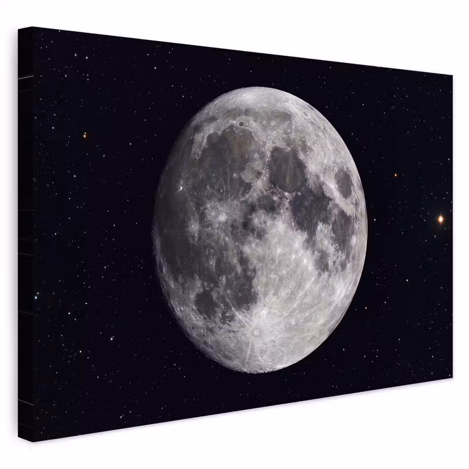 Buiten canvas - Maan - Sterren - Ruimte — 1