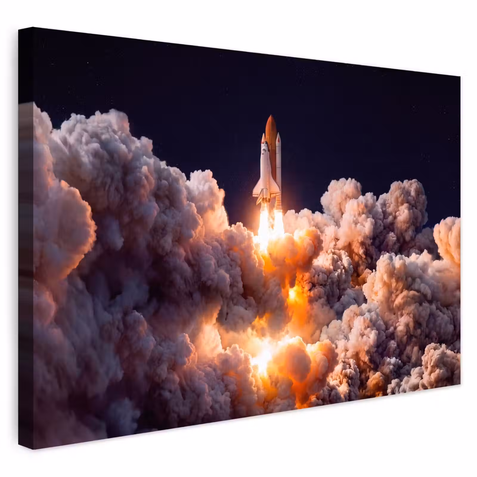 Buiten canvas - Ruimtevaartuig - Lancering - Sterren — 1
