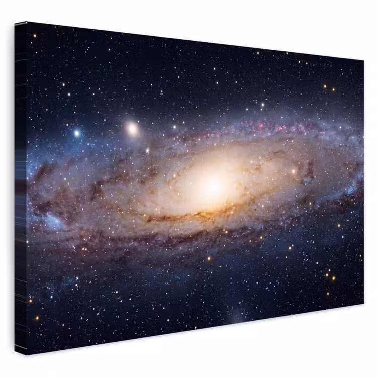 Buiten canvas - Sterrenstelsel - Ruimte - Kosmos — 1