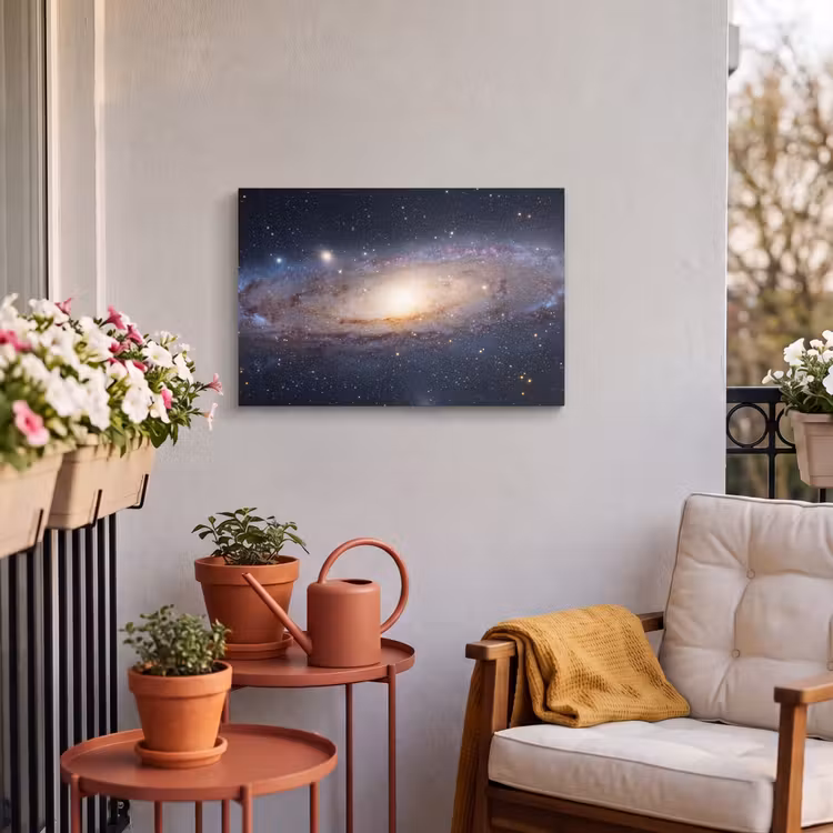 Buiten canvas - Sterrenstelsel - Ruimte - Kosmos — 3