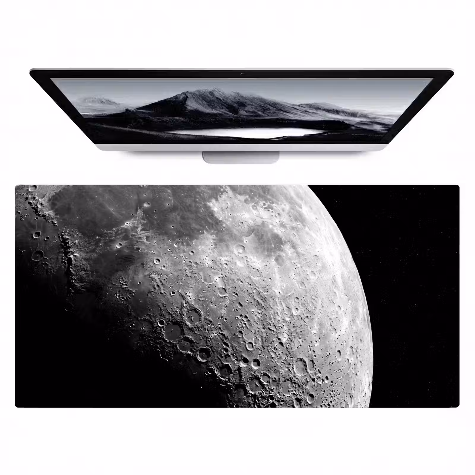 Bureau onderlegger - Maan - Kraters - Ruimte — 1