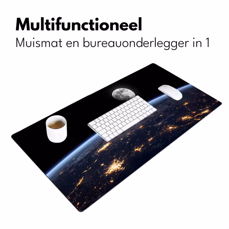 Bureau onderlegger - Aarde - Nacht - Ruimte — 7