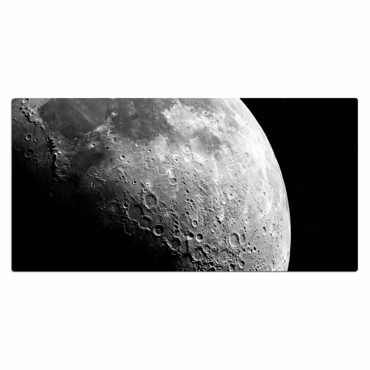 Bureau onderlegger - Maan - Kraters - Ruimte — 2