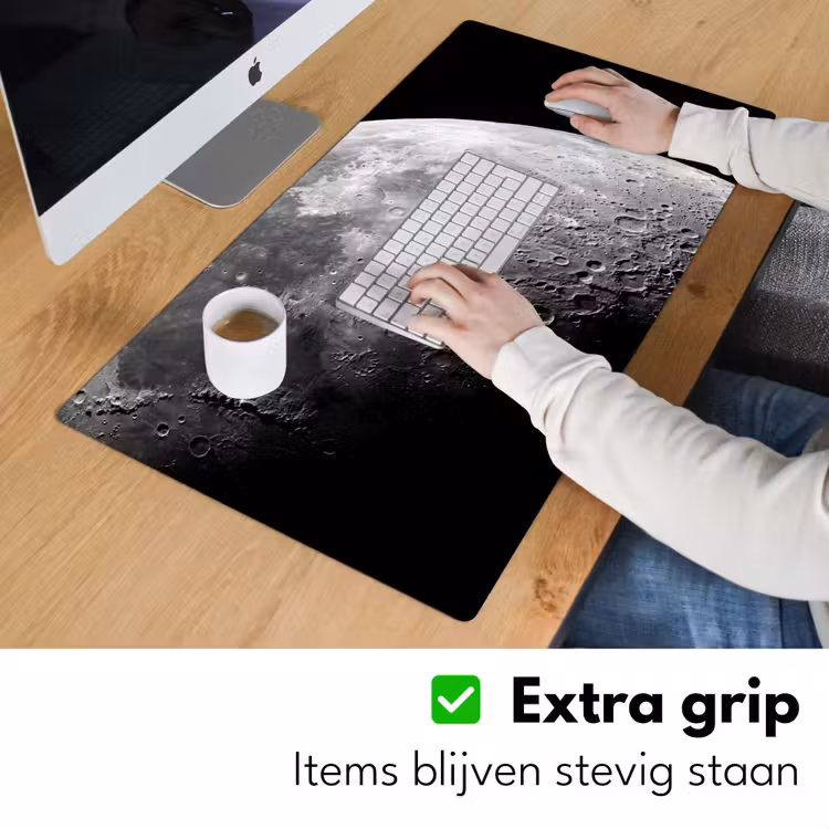 Bureau onderlegger - Maan - Kraters - Ruimte — 6