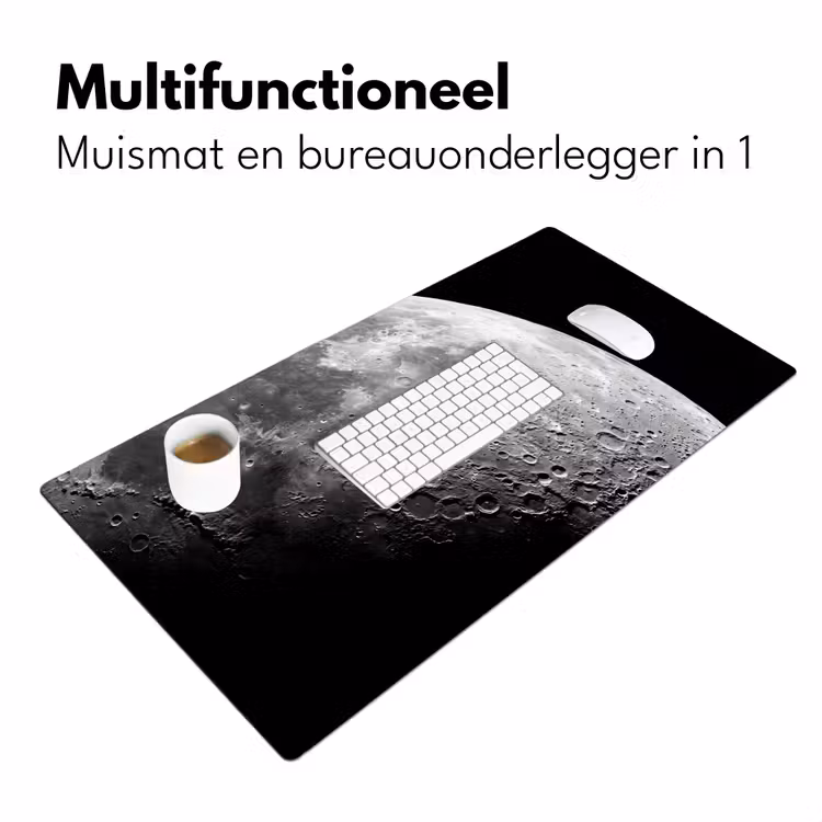 Bureau onderlegger - Maan - Kraters - Ruimte — 7