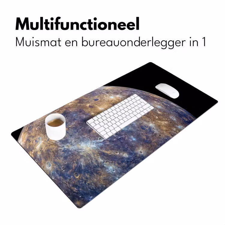 Bureau onderlegger - Planeet - Kraters - Ruimte — 7