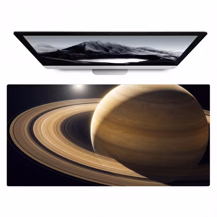 Bureau onderlegger - Planeet - Ringen - Ruimte — 1