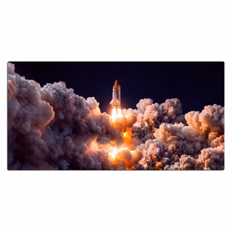 Bureau onderlegger - Ruimtevaartuig - Lancering - Sterren — 2