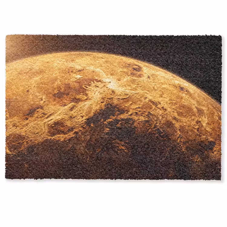 Deurmat - Planeet - Ruimte - Oranje — 1