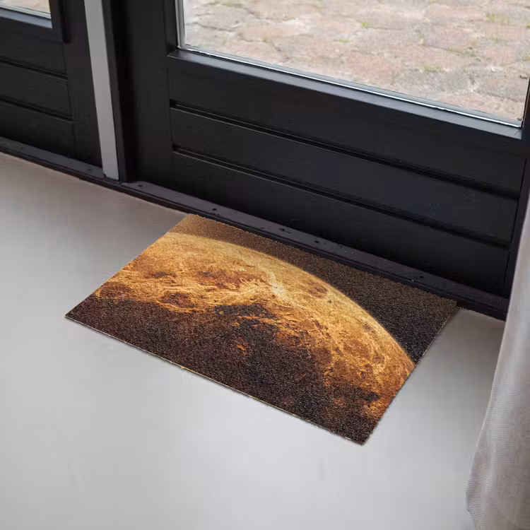 Deurmat - Planeet - Ruimte - Oranje — 2