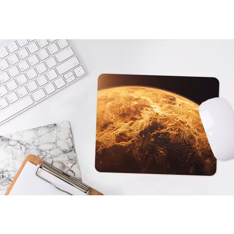 Muismat - Planeet - Ruimte - Oranje — 2