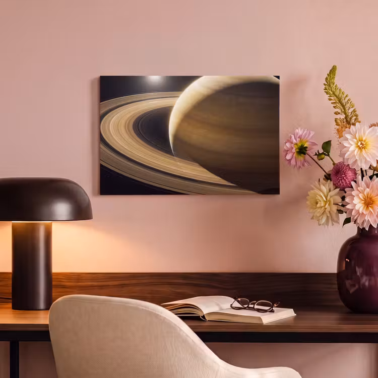 Canvas schilderij - Planeet - Ringen - Ruimte — 5