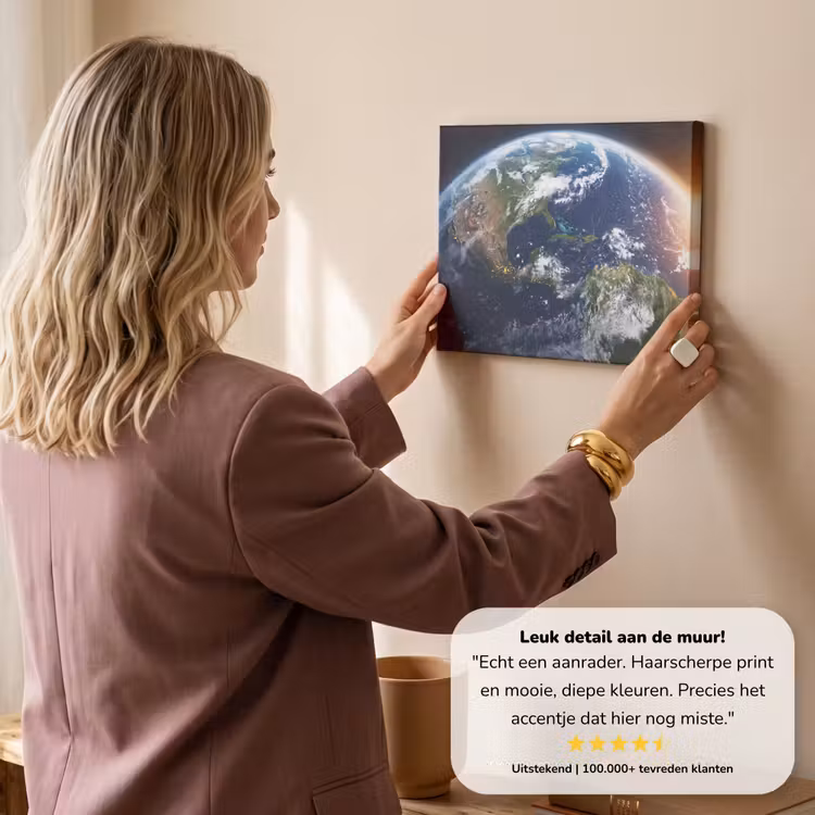 Canvas schilderij - Planeet - Ruimte - Kosmos — 2