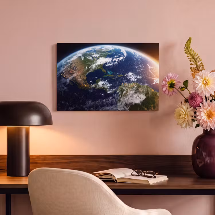 Canvas schilderij - Planeet - Ruimte - Kosmos — 5