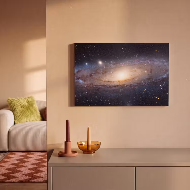 Canvas schilderij - Sterrenstelsel - Ruimte - Kosmos — 1