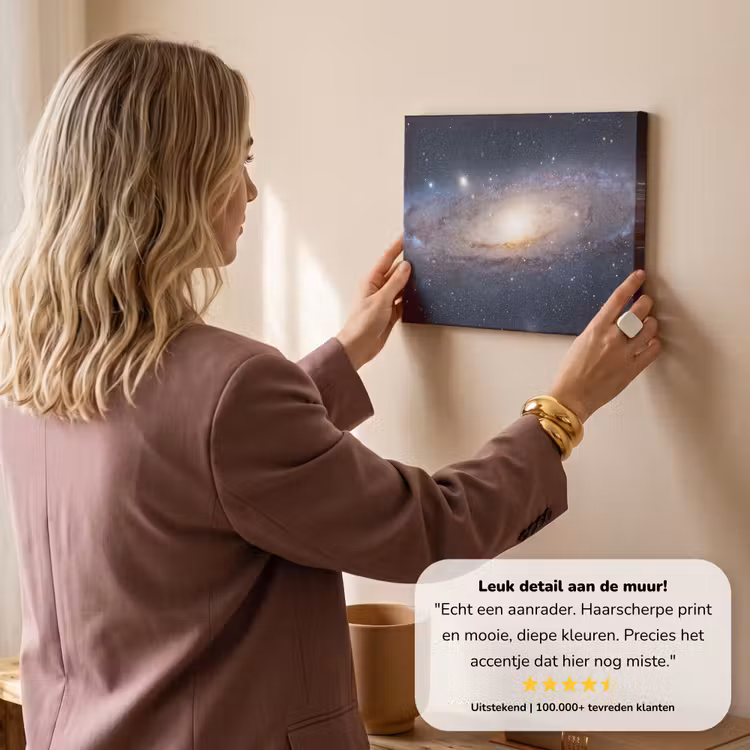 Canvas schilderij - Sterrenstelsel - Ruimte - Kosmos — 2