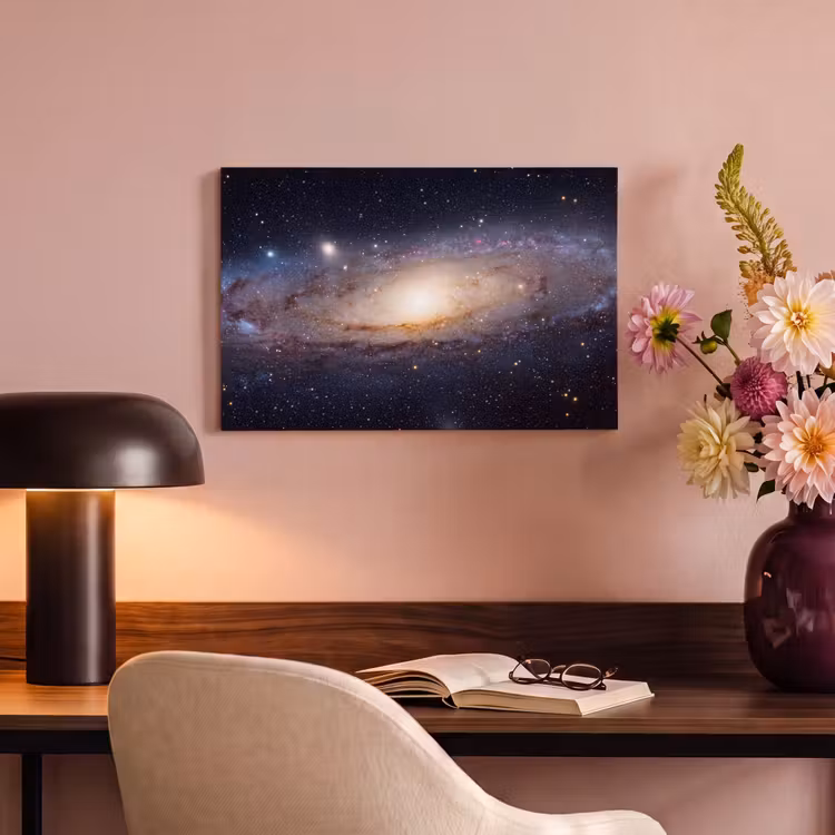 Canvas schilderij - Sterrenstelsel - Ruimte - Kosmos — 5