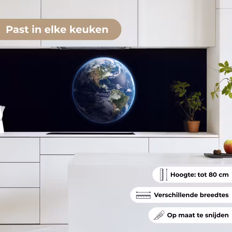 Keuken achterwand - Aarde - Ruimte - Kosmos — 4