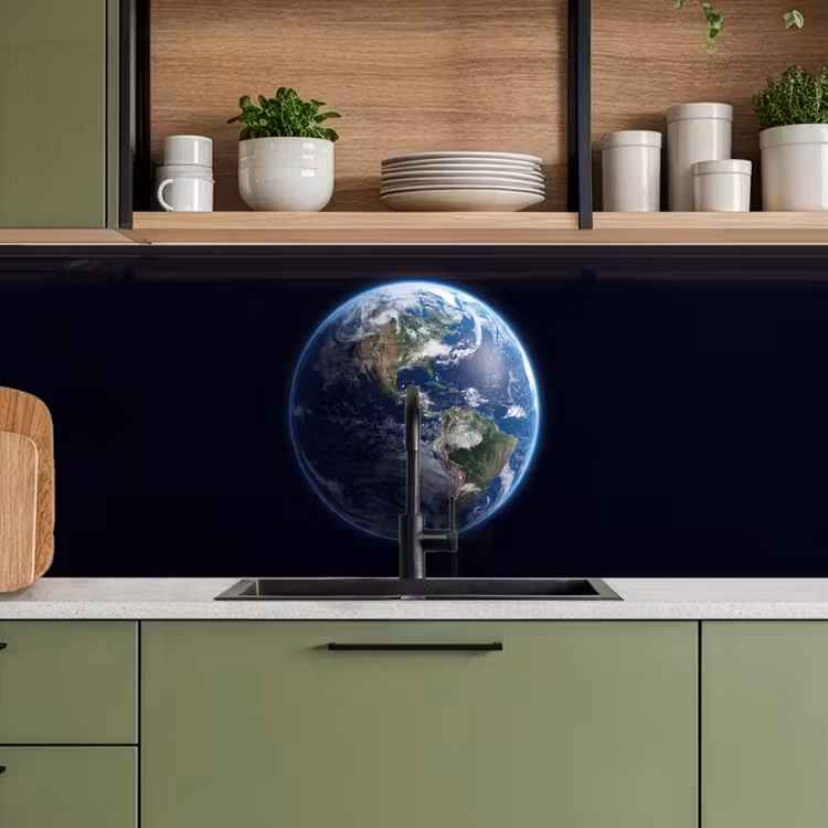 Keuken achterwand - Aarde - Ruimte - Kosmos — 5