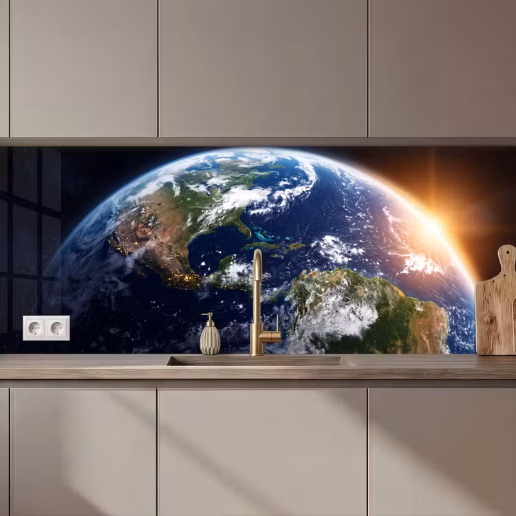 Keuken achterwand - Planeet - Ruimte - Kosmos — 1