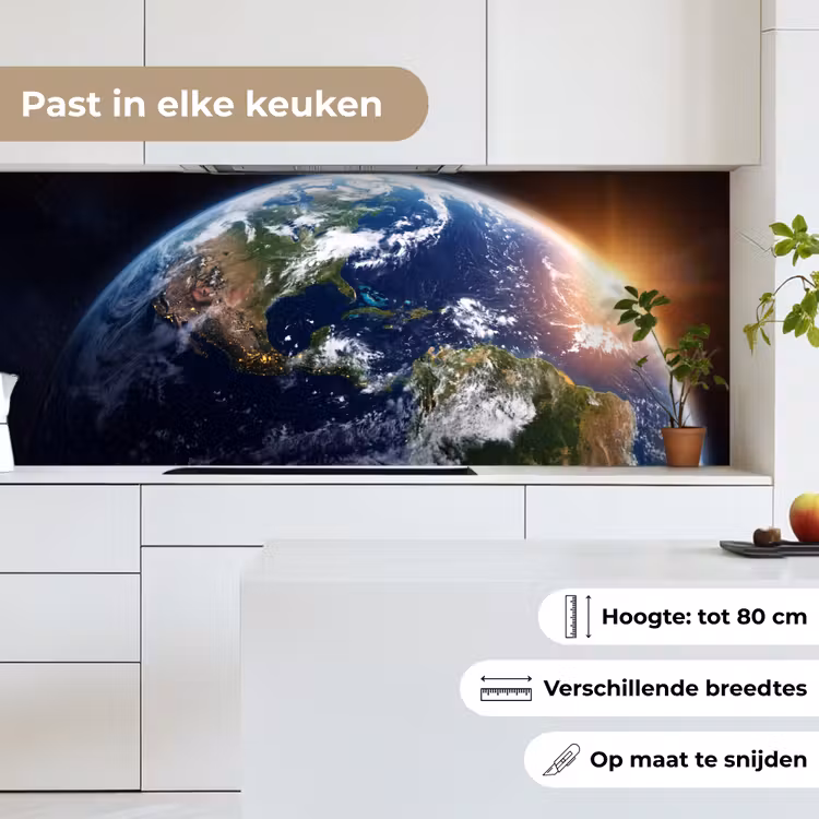 Keuken achterwand - Planeet - Ruimte - Kosmos — 4