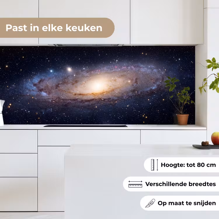 Keuken achterwand - Sterrenstelsel - Ruimte - Kosmos — 4