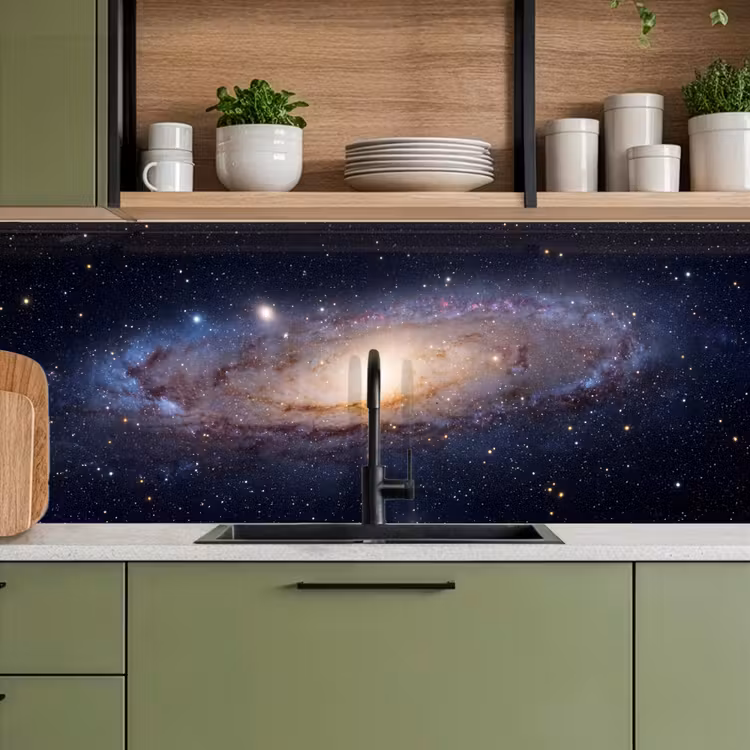 Keuken achterwand - Sterrenstelsel - Ruimte - Kosmos — 5