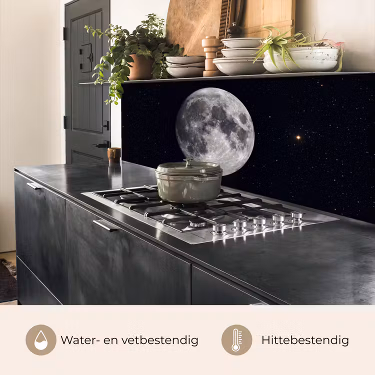 Keuken achterwand - Maan - Sterren - Ruimte — 3