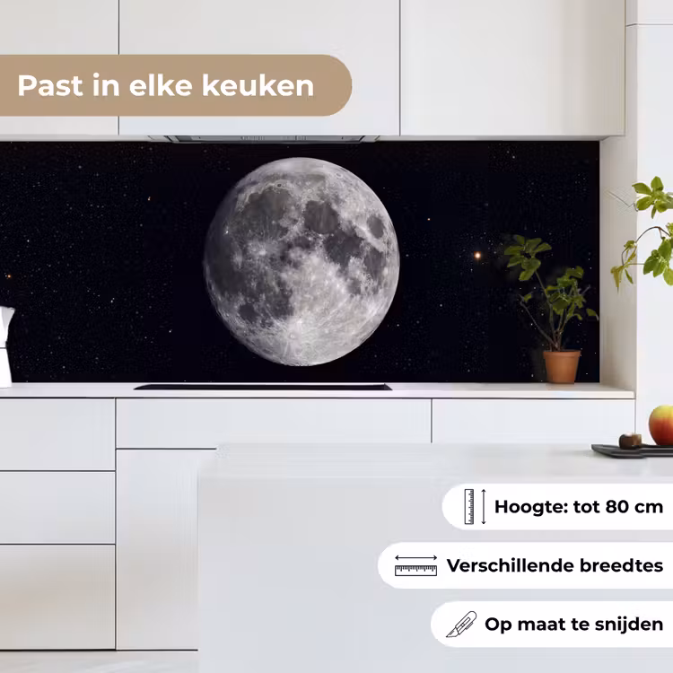Keuken achterwand - Maan - Sterren - Ruimte — 4