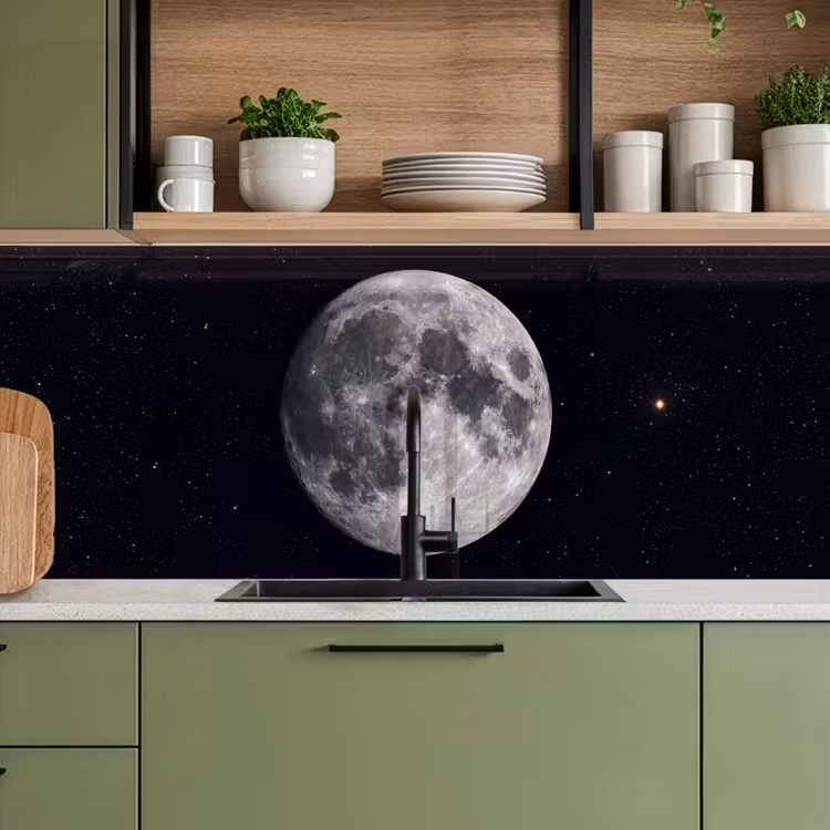 Keuken achterwand - Maan - Sterren - Ruimte — 5