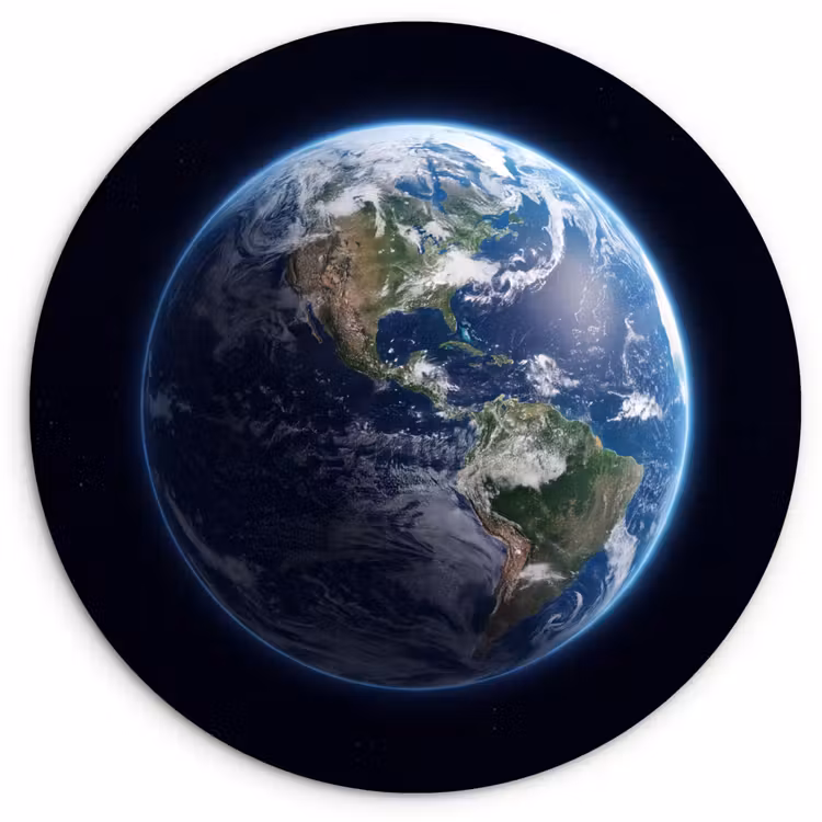Muurcirkel - Aarde - Ruimte - Kosmos — 1
