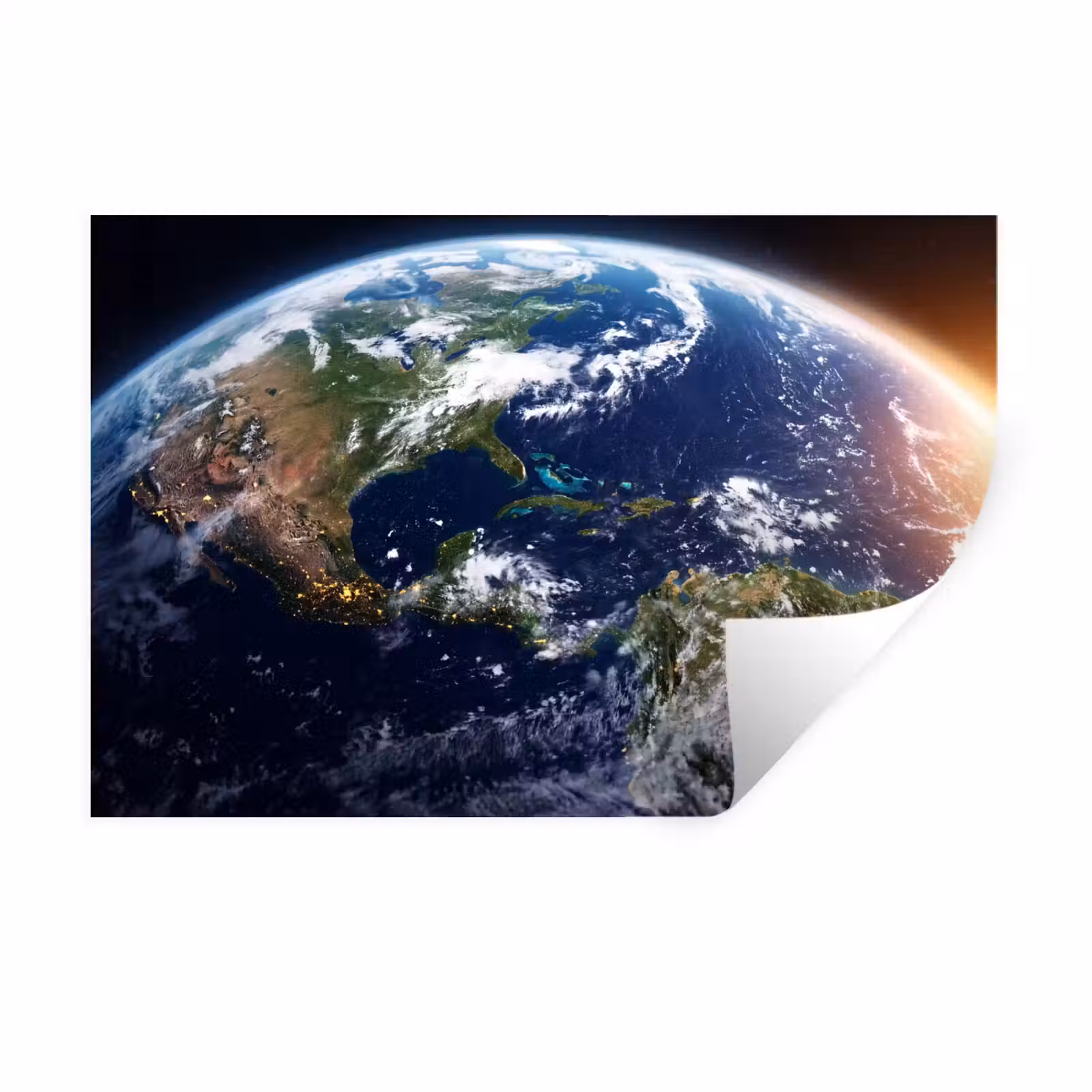 Muursticker - Planeet - Ruimte - Kosmos — 1