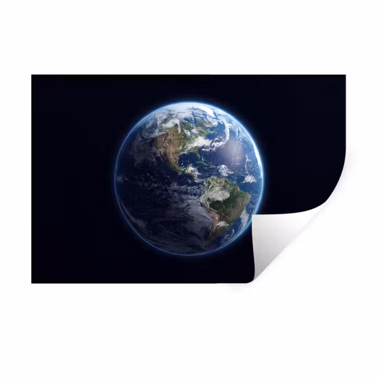 Muursticker - Aarde - Ruimte - Kosmos — 1