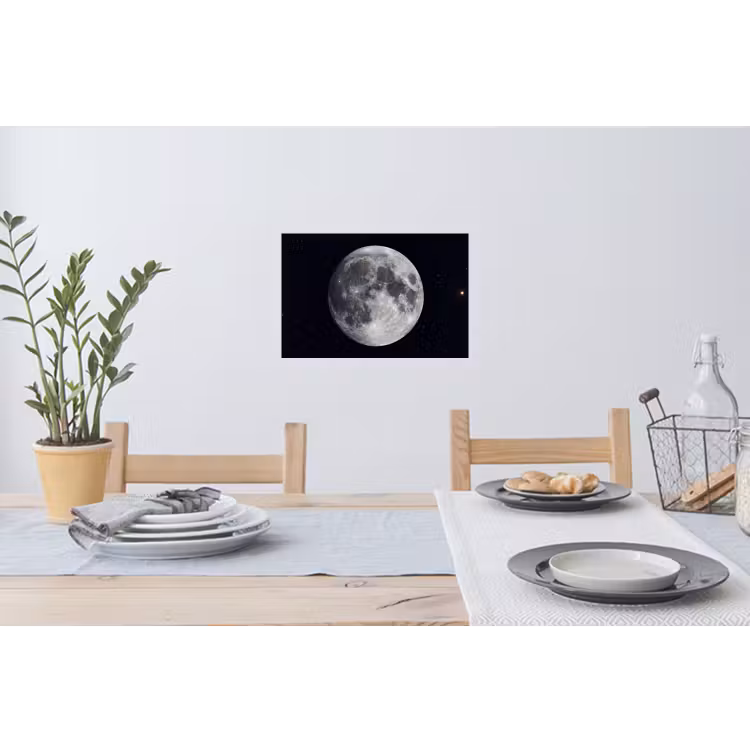 Muursticker - Maan - Sterren - Ruimte — 3