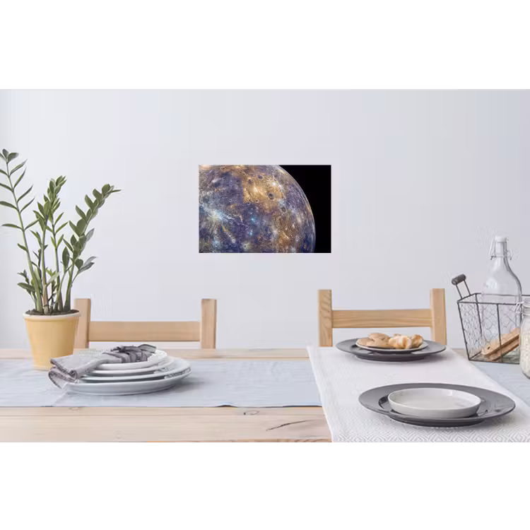 Muursticker - Planeet - Kraters - Ruimte — 3