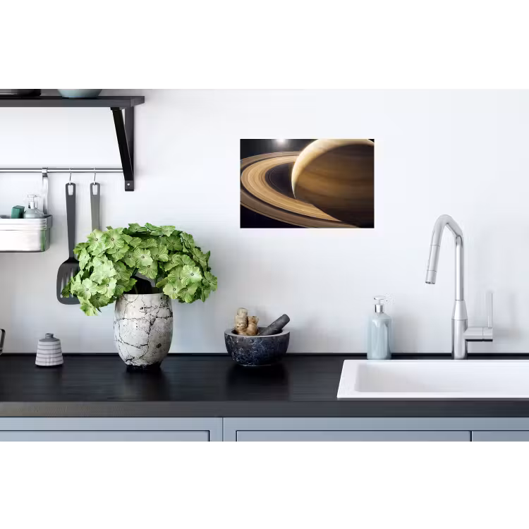 Muursticker - Planeet - Ringen - Ruimte — 2