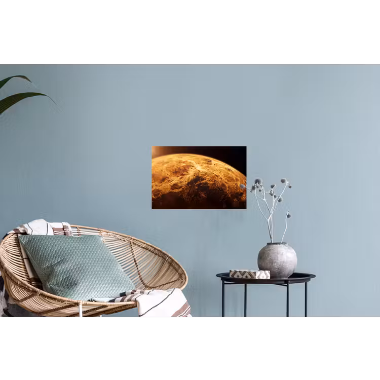 Muursticker - Planeet - Ruimte - Oranje — 4