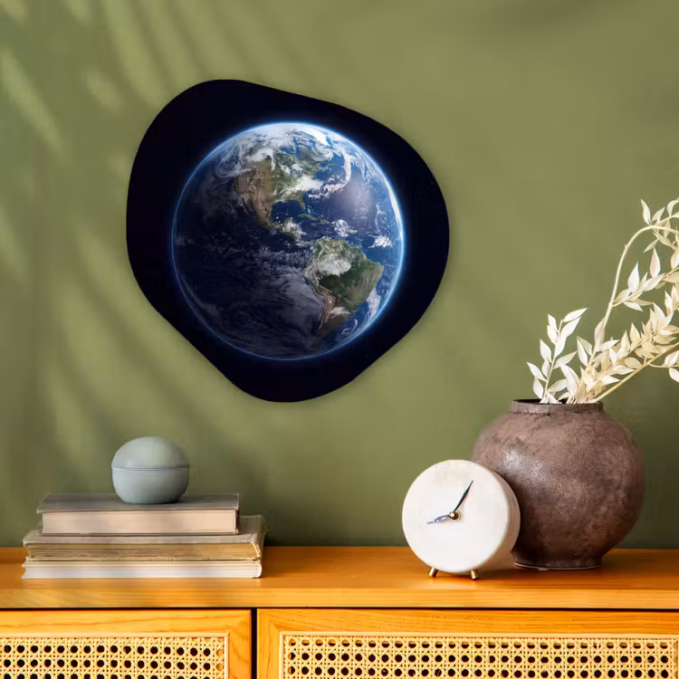 Organisch schilderij - Forex - Aarde - Ruimte - Kosmos — 2