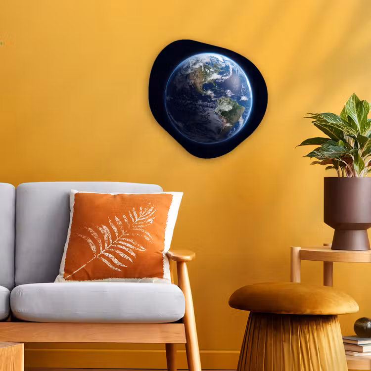 Organisch schilderij - Forex - Aarde - Ruimte - Kosmos — 3