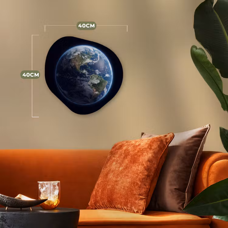 Organisch schilderij - Forex - Aarde - Ruimte - Kosmos — 4
