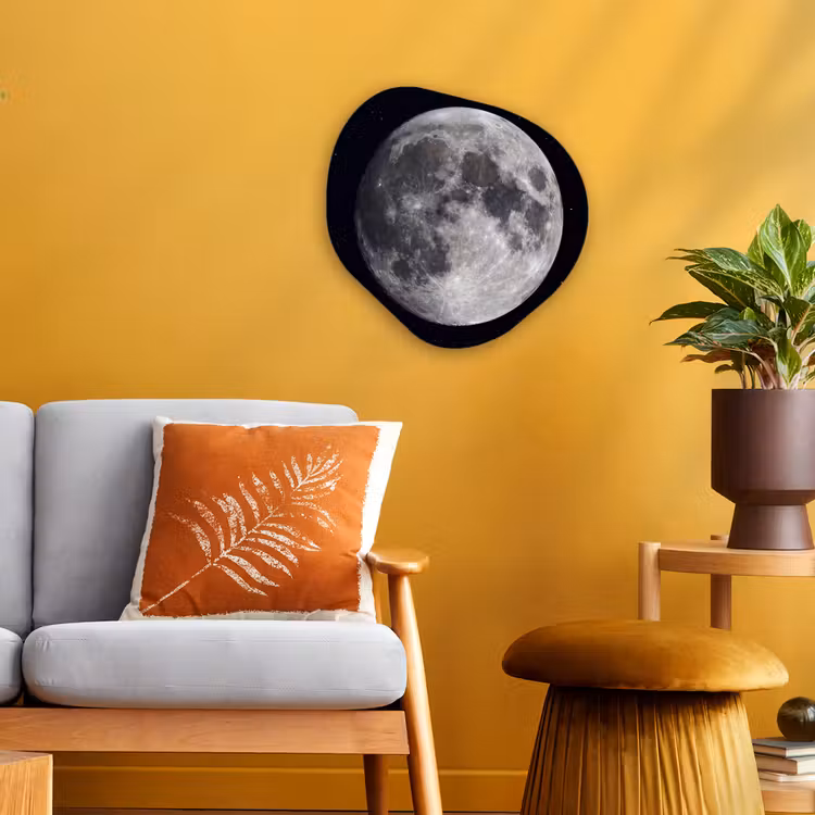Organisch schilderij - Forex - Maan - Sterren - Ruimte — 3