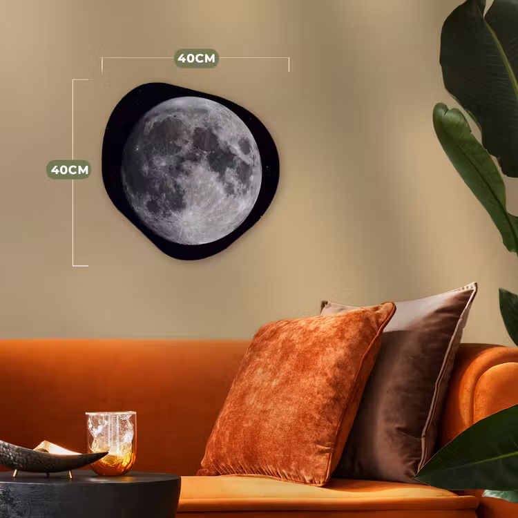 Organisch schilderij - Forex - Maan - Sterren - Ruimte — 4