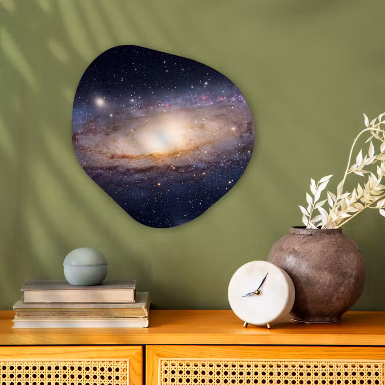 Organisch schilderij - Forex - Sterrenstelsel - Ruimte - Kosmos — 2
