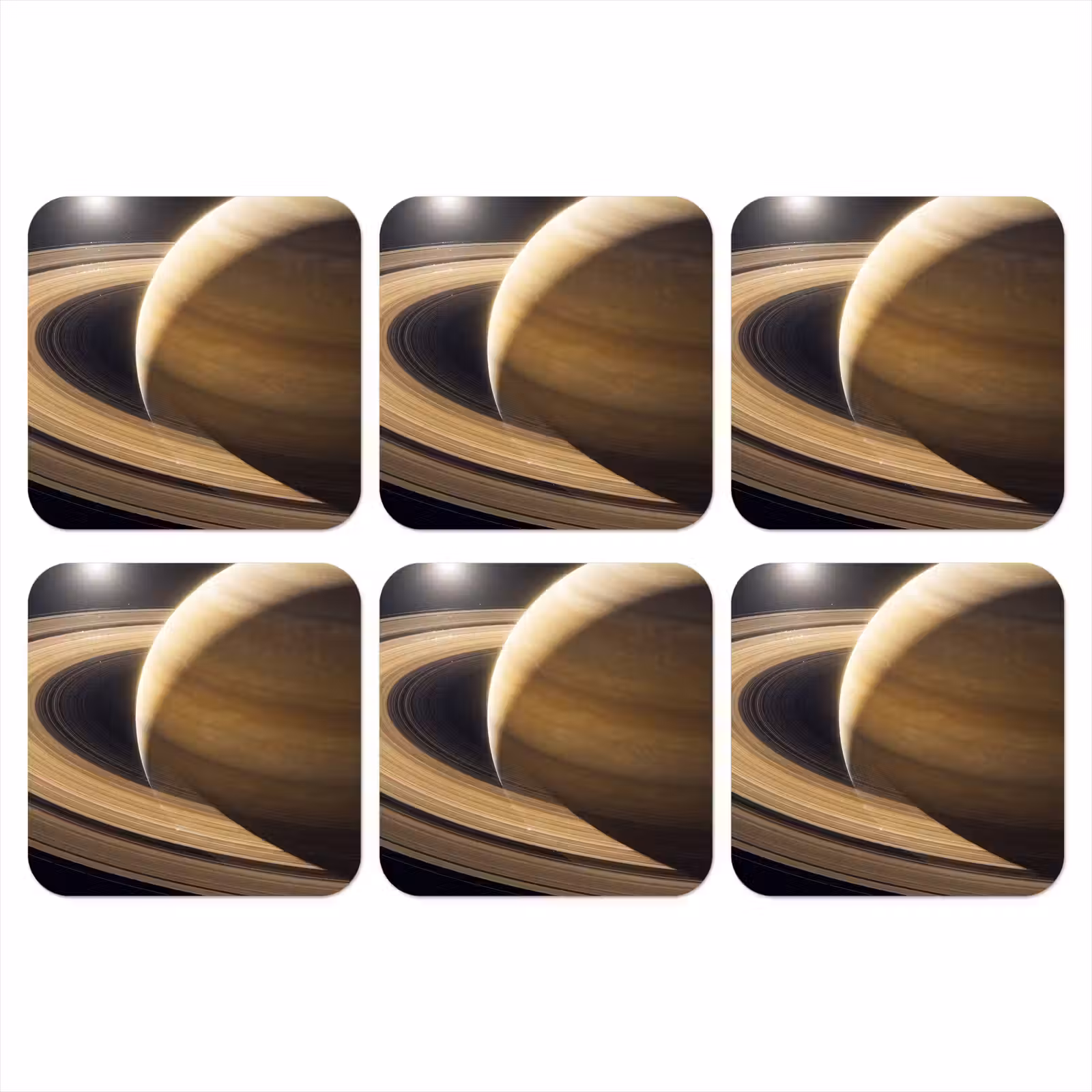 Onderzetter - Planeet - Ringen - Ruimte — 1
