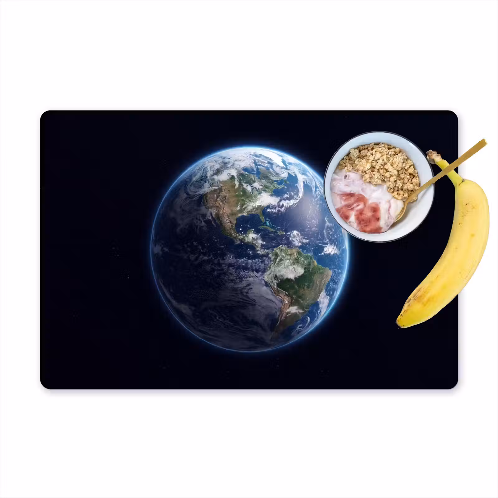 Placemat - 6 stuks - Aarde - Ruimte - Kosmos — 1