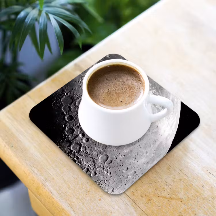 Onderzetter - Maan - Kraters - Ruimte — 3