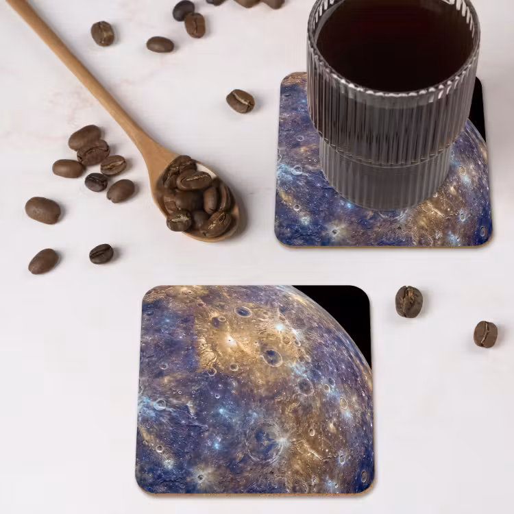 Onderzetter - Planeet - Kraters - Ruimte — 4