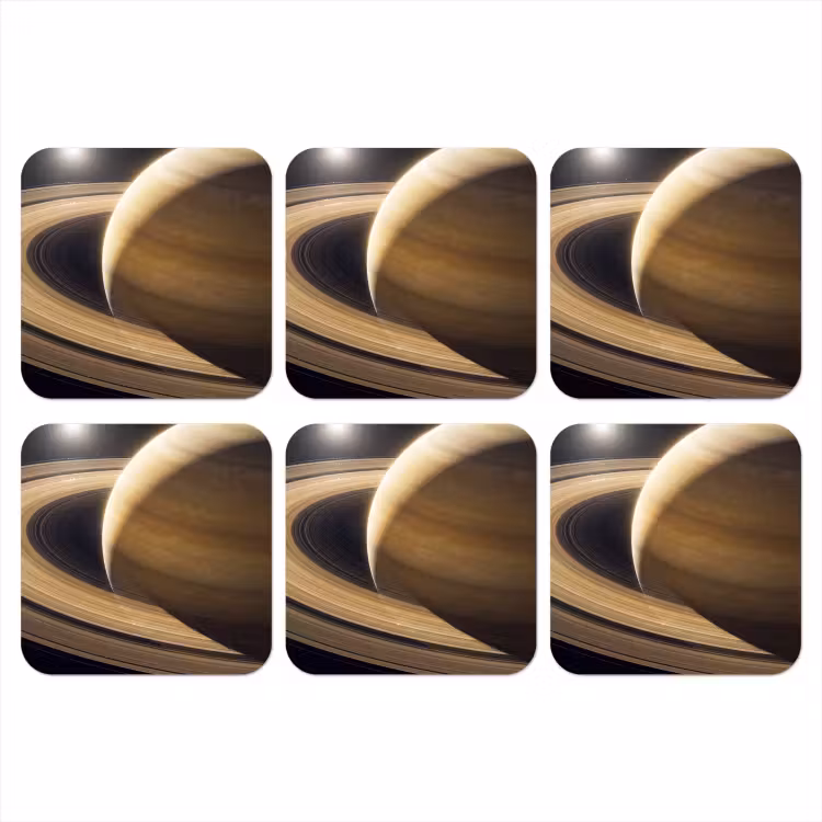 Onderzetter - Planeet - Ringen - Ruimte — 1