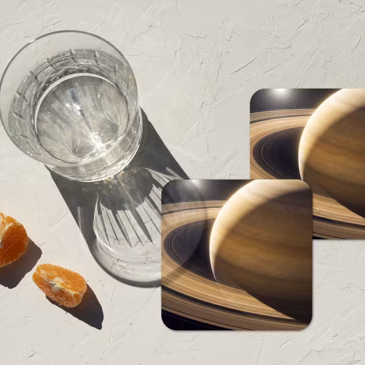Onderzetter - Planeet - Ringen - Ruimte — 2