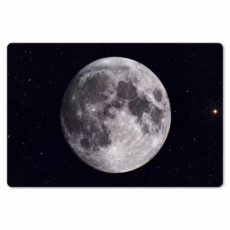 Placemat - 6 stuks - Maan - Sterren - Ruimte — 7
